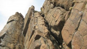 Another route at North Table Mountain
